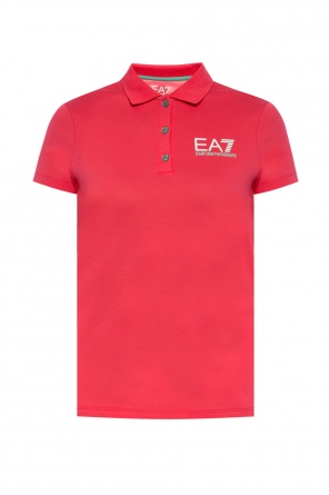 Logo-printed polo shirt, zdjęcie 1 Logo-printed polo shirt od EA7 Emporio Armani